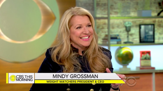 Weight Watchers President and CEO Mindy Grossman on CBS This Morning
