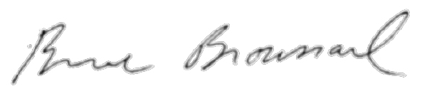 Signature Bruce Broussard