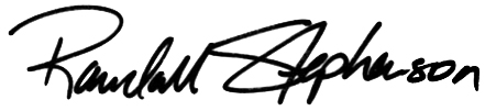 Signature Randall Stephenson