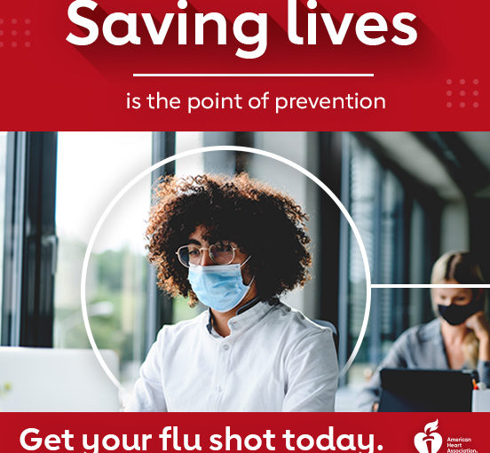 Saving Lives is the Point of Prevention. Get your flu shot today.